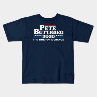 Pete Buttigieg 2020 It's Time For A Change Kids T-Shirt